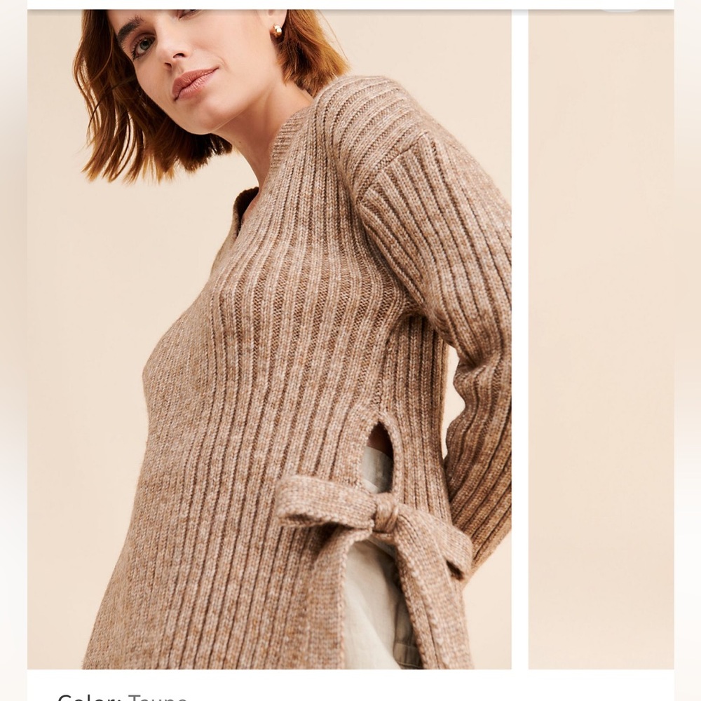 4th and Reckless Jonna Bow Sweater. Never worn!